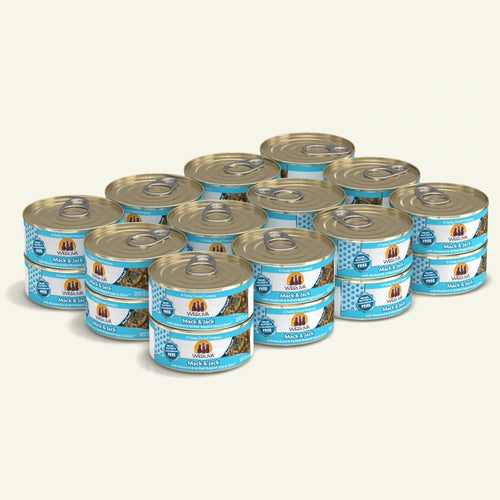 Weruva Mack And Jack With Mackerel and Grilled Skipjack Canned Cat Food