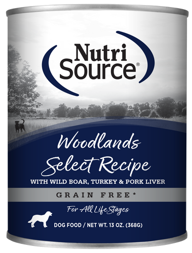 NutriSource® Grain Free Woodlands Select Recipe Wet Dog Food