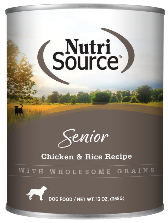 NutriSource® Senior Formula Wet Dog Food (13oz)