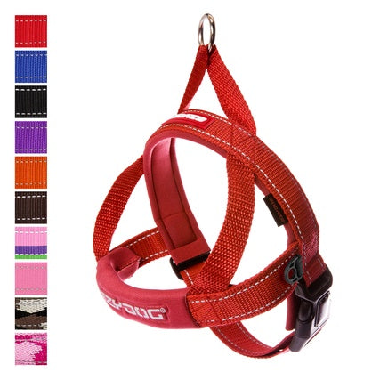 EzyDog Quick-Fit Harness Red (XL)