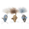 Petlinks® Instincts Catnip Caravan™ HappyNip™ Silvervine & Catnip Toss and Bat Plush Mice Cat Toy