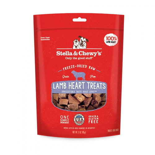 Stella & Chewy's Freeze-Dried Raw Lamb Heart Dog Treats