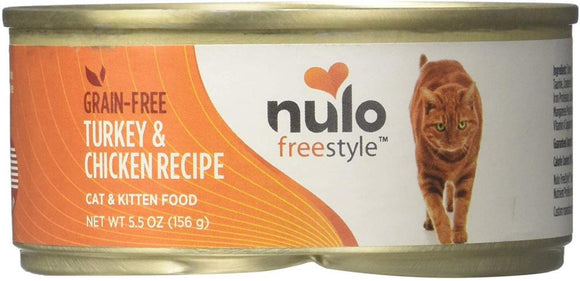 Nulo FreeStyle Grain Free Turkey & Chicken Recipe Canned Food