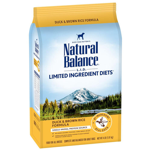 Natural Balance L.I.D. Limited Ingredient Diets Duck & Brown Rice Formula Dry Dog Food