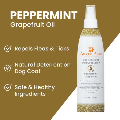 Aroma Paws Bug Repellent Dog Coat Spray