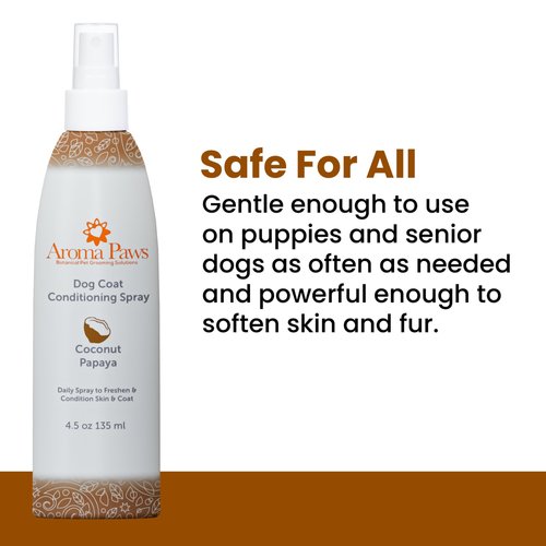 Aroma Paws Dog Coat Spray Coconut Papaya (4.5 oz)