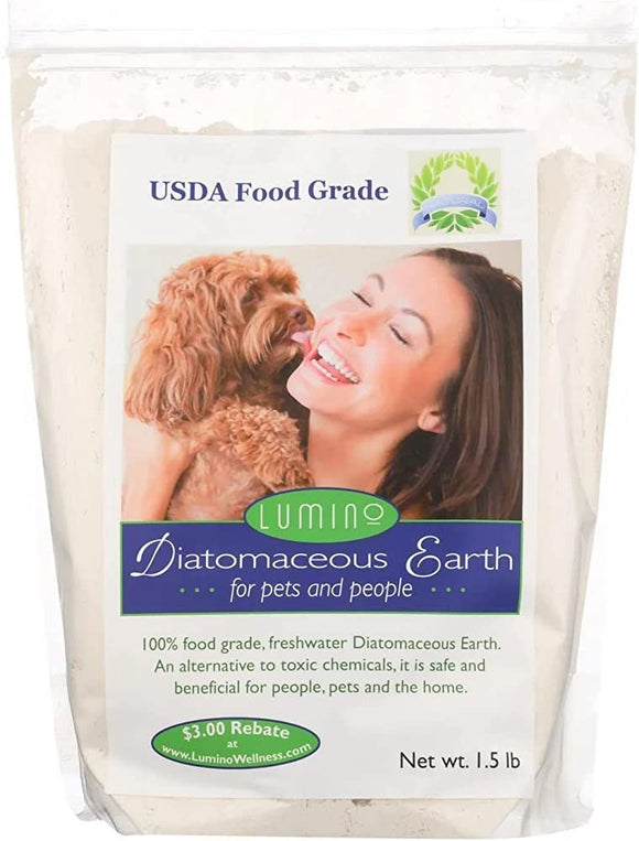 Lumino Organic Diatomaceous Earth 1.5lb