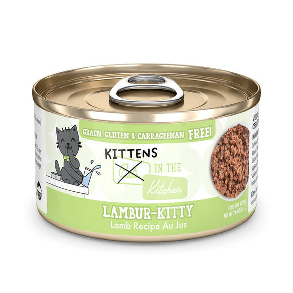 Weruva Cats in the Kitchen Kitten Lambur-kitty Lamb Recipe Au Jus Cat Wet Food (3.0 Oz - 12pk)