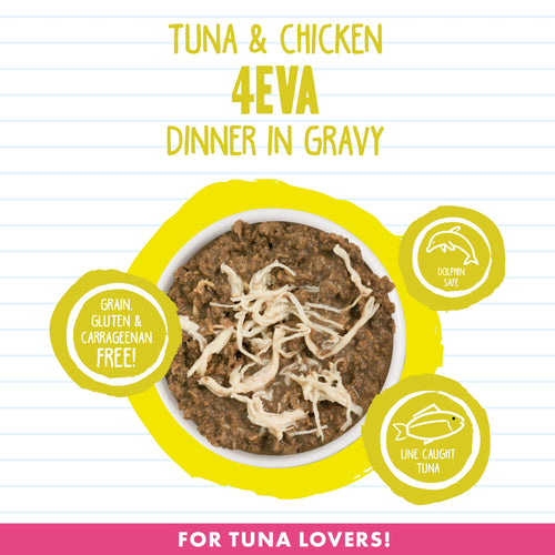 Weruva BFF Tuna & Chicken 4EVA Canned Cat Food