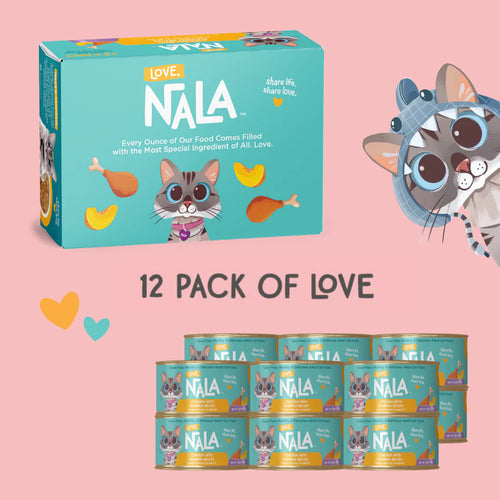 Love Nala Chicken Flaked With Pumpkin Recipe Dinner In Broth Adult Cat Food