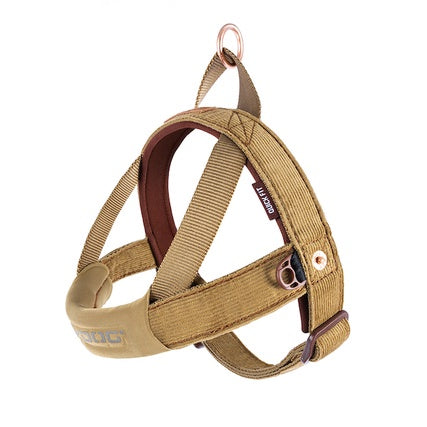 EzyDog Quick-Fit Harness Corduroy