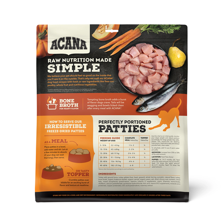 ACANA Free-Run Turkey Recipe Freeze-Dried Dog Food