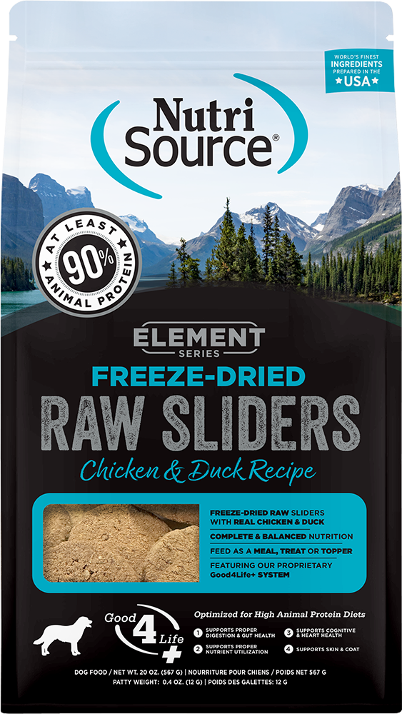 NutriSource Element Series Freeze-Dried Chicken & Duck Recipe (2.5 oz)