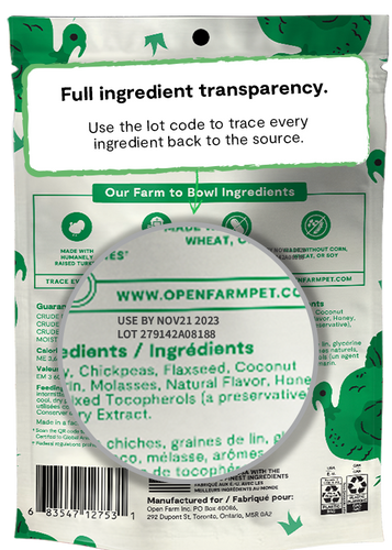 Open Farm Grain-Free Turkey Jerky Strips (5.6 oz)