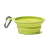 Messy Mutts Silicone Collapsible Bowl (Green, Medium (3 Cup))