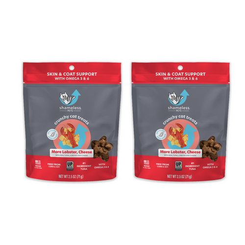 Shameless Pets More Lobster, Cheese Cat Treats (2.5 oz Single)