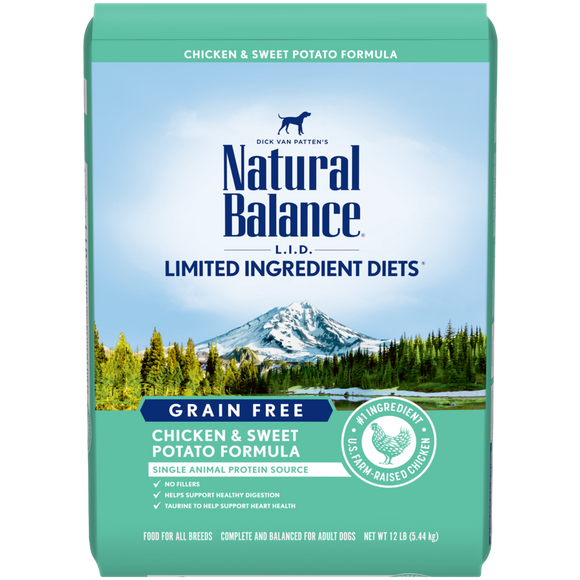 L.I.D. Limited Ingredient Diets® Grain Free Chicken & Sweet Potato Formula