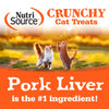 NutriSource® Crunchy Cat Liver & Cheese Treats (3 Oz)