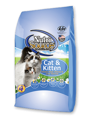 NutriSource® Cat & Kitten Chicken Meal, Salmon & Liver Recipe (16 lb)