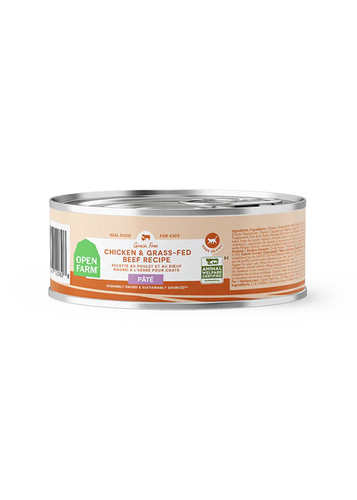 Open Farm Cat Pâté Chicken & Beef Canned Cat Food (2.8 oz can)