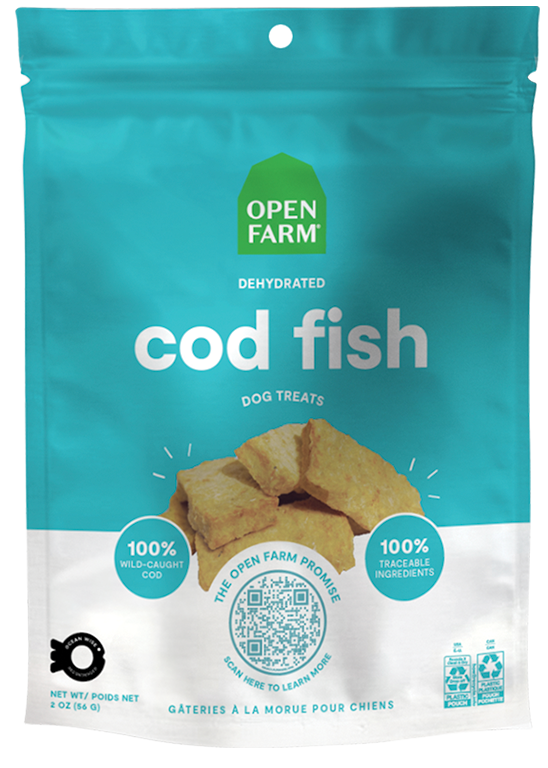 Open Farm Dehydrated Cod Fish Treats (2.25 oz)