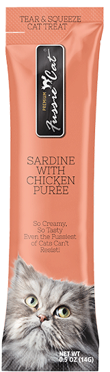 Fussie Cat Sardine with Chicken Purée (.5 Oz, Single)