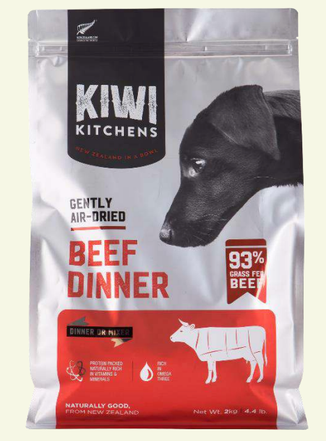 Kiwi Kitchens Beef Dinner Air Dried Dog Food