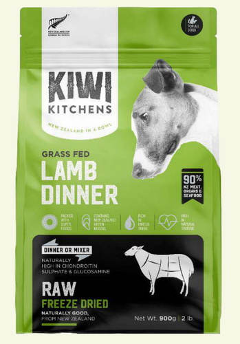 Kiwi Kitchens Lamb Dinner Freeze-Dried Dog Food