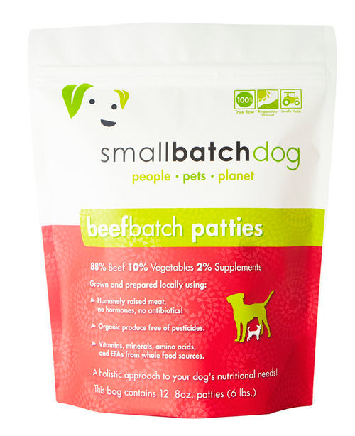 Smallbatch Beefbatch Frozen Dog Food