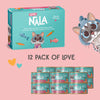 Love Nala Tuna, Carrot & Salmon Recipe Paté Dinner In Broth Adult Cat Food