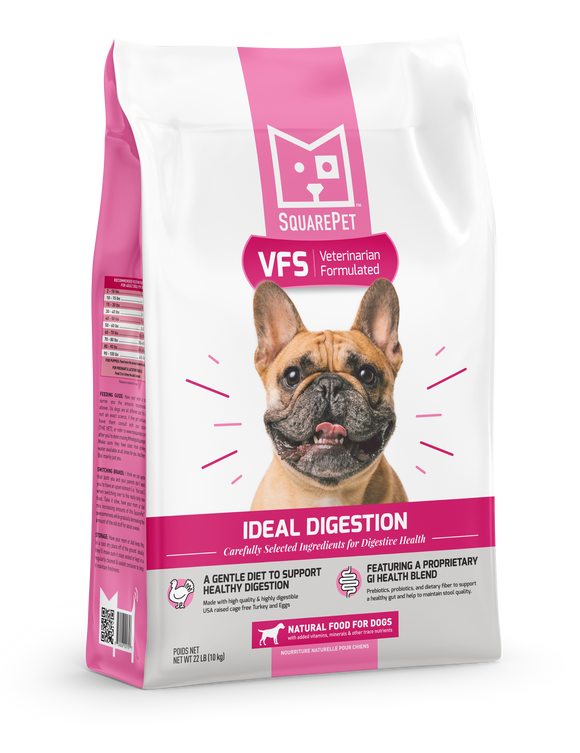 SquarePet® VFS® Ideal Digestion Dog Food (4.4 Lbs)