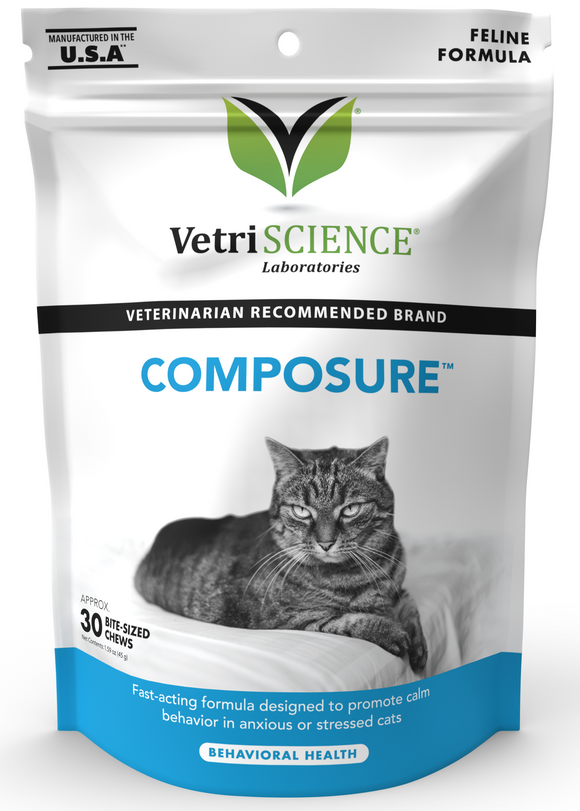 VetriScience Composure™ Chews for Cats (Chicken 30 Count)