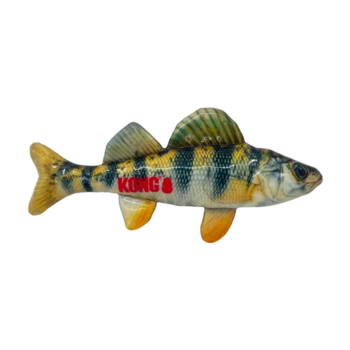 KONG Shieldz Wildz Fish Dog Toys (Medium)