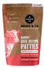 Bones & Co. Barkin' Beef Recipe Raw Frozen Patties Dog Food (18 Lb)