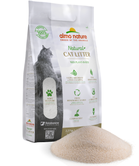 Almo Nature Natural Cat Litter Soft Grain (5 Lb)