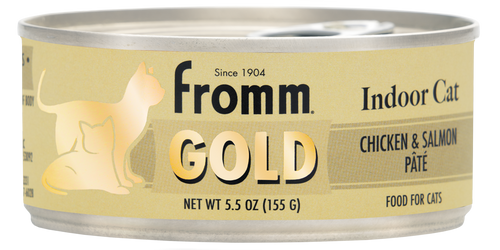 Fromm Gold Indoor Cat Chicken & Salmon Pâté Cat Food