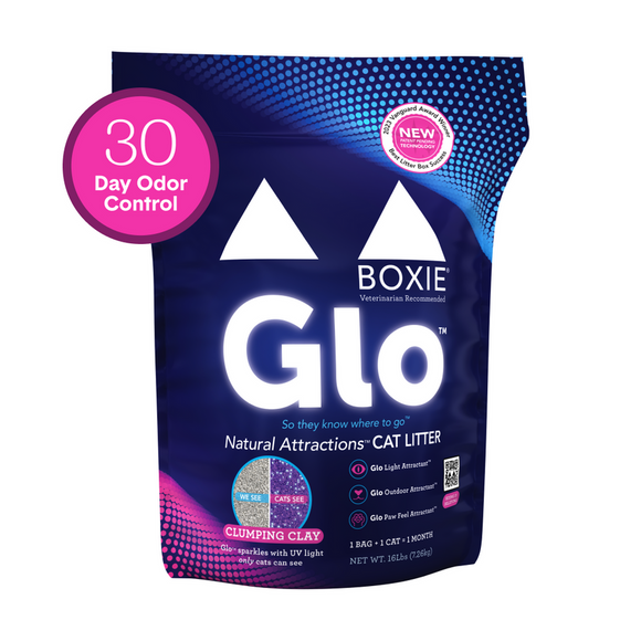 Boxiecat Glo™ Natural Attractions™ Clumping Clay Litter (16 lb)