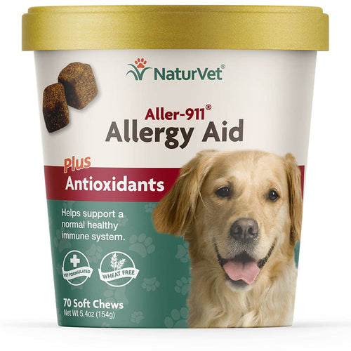 NaturVet Scoopables Aller-911 Allergy Aid For Dogs Chews