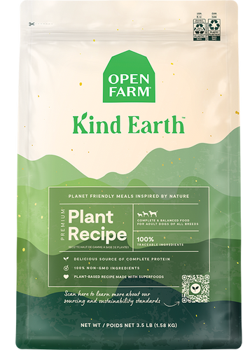 Open Farm Kind Earth Premium Plant Kibble Recipe Dry Dog Food