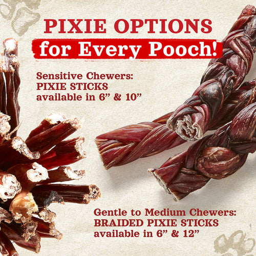 Natural Farm Pixie Bully Sticks Dog Treats