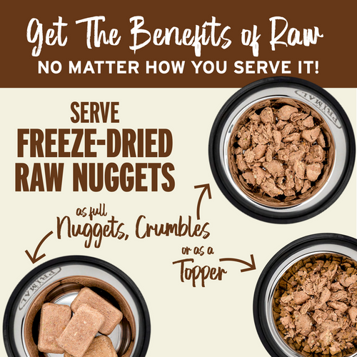 Primal Pet Foods Freeze-Dried Raw Nuggets Dog FoodDuck Recipe