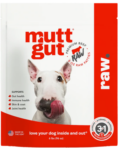 Mutt Gut Frozen Raw: Beef