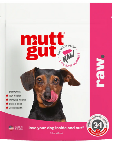 Mutt Gut Frozen Raw: Pork