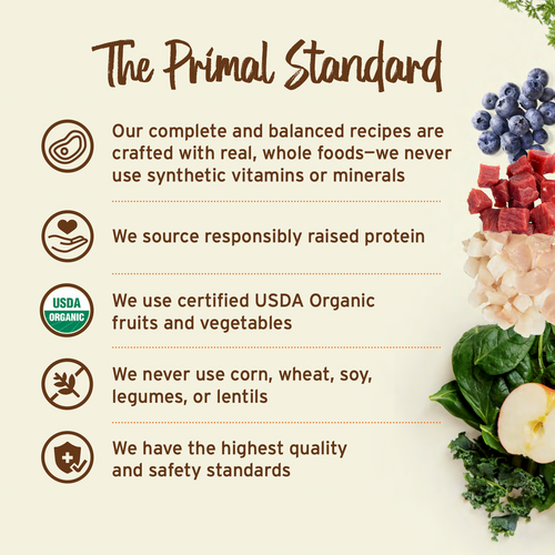 Primal Freeze-Dried Raw Nuggets Dog Food Lamb Recipe