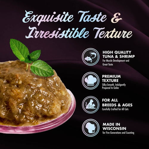 Fromm PurrSnickitty Tuna & Shrimp Entrée in Gelée Wet Cat Food