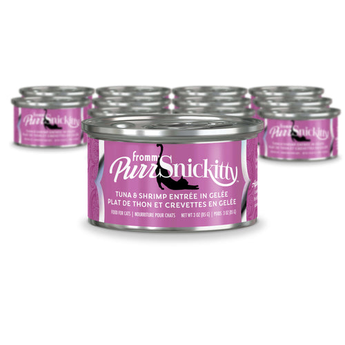 Fromm PurrSnickitty Tuna & Shrimp Entrée in Gelée Wet Cat Food