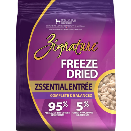 Zignature Original Freeze Dried Zssential Entrée for Dogs