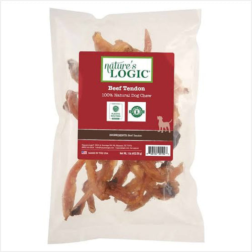 Nature's Logic Beef Tendon Canine Chew Dog Treat