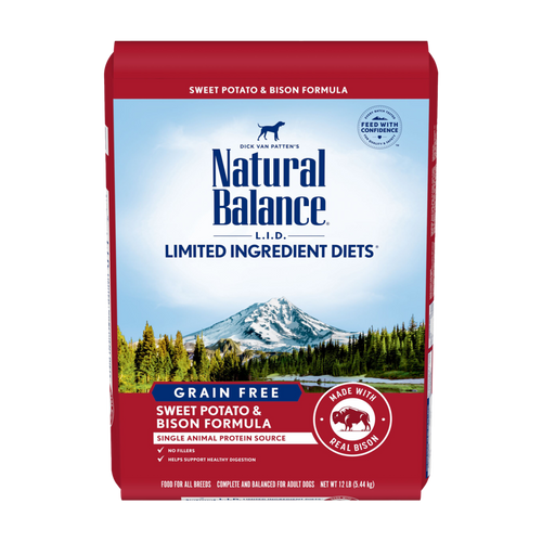 L.I.D. Limited Ingredient Diets® Grain Free Sweet Potato & Bison Dry Dog Formula