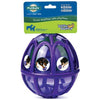 BUSY BUDDY KIBBLE NIBBLE FEEDER BALL (MEDIUM, PURPLE)